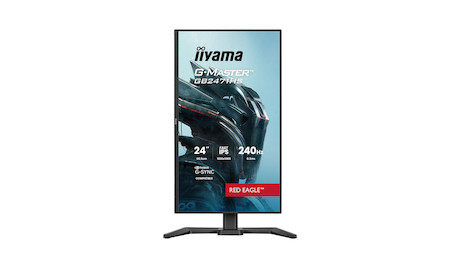iiyama G-MASTER Red Eagle GB2471HS-B1 24" Gaming-Monitor mit einer Bildwiederholfrequenz von 240Hz