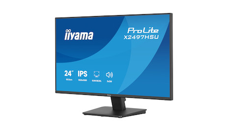 iiyama ProLite X2497HSU-B1 umweltbewusster 24" IPS-Monitor für moderne Arbeitsplätze