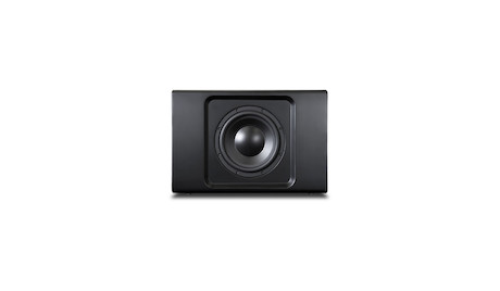 Bluesound PULSE SUB+ kompakter kabelloser Subwoofer, Schwarz