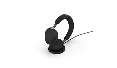 Jabra Evolve3 75 - Bluetooth, USB-A - schnurloses Stereo Headset zertifiziert für Microsoft Teams |