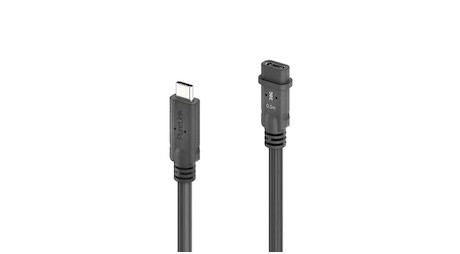 PureLink PI6630-005 Premium USB4 Gen2 Micro Coax USB-C Stecker / Buchse Verlängerungskabel, 0,5m