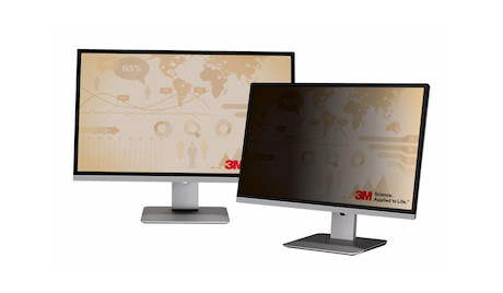 3M Blickschutzfilter für 24 Zoll (16:10) Monitor für sichtgeschützte Office-Umgebungen, PF240W1B