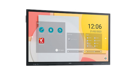 Sharp PN-LC752 75" Interaktives 4K-Display für moderne Bildung und Zusammenarbeit