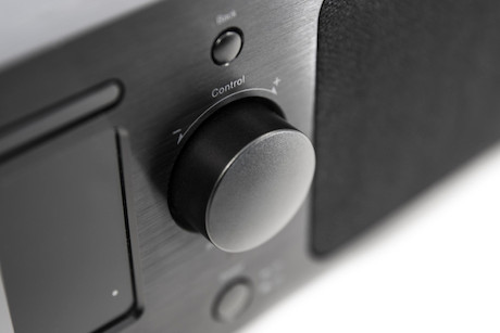 Block BB-200 Blu-Ray Internet-Receiver mit integriertem Lautsprechersystem in Saphirschwarz - Demowa