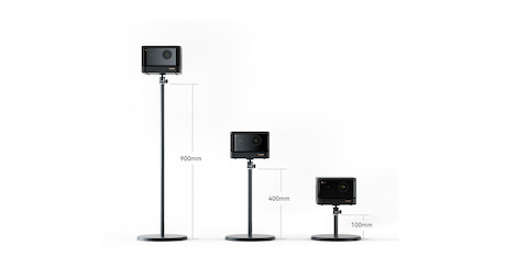 Dangbei Bodenhalterung für Projektoren, 10-90 cm verstellbar und um 360° drehbar