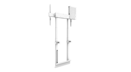 Neomounts WL55-875WH1 MOVE Lift Wandhalterung für Bildschirme bis zu 100"
