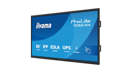 iiyama ProLite TE8615A-B2AG 85.6“ 4K UHD Google EDLA-zertifiziertes interaktives Display