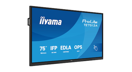 iiyama TE7513A-B2AG 75" interaktives und Google EDLA-zertifiziertes Display für eine nahtlose Integr