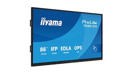 iiyama ProLite TE8613A-B2AG Ein 85.6“ Google EDLA-zertifiziertes IFP - Ein interaktives Display für