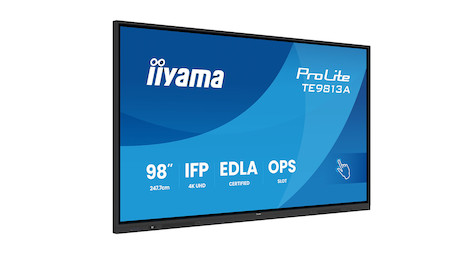 iiyama ProLite TE9813A-B2AG Ein 97.5﻿" interaktives und Google EDLA-zertifiziertes Display für eine
