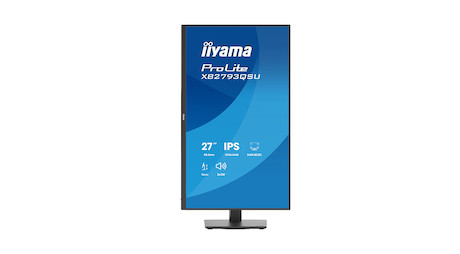 iiyama ProLite XB2793QSU-B1 27" Monitor mit IPS-Panel-Technologie, QHD Auflösung, ergonomischem Stan