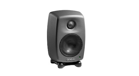GENELEC 8020D Studiomonitor Lautsprecher, dunkelgrau