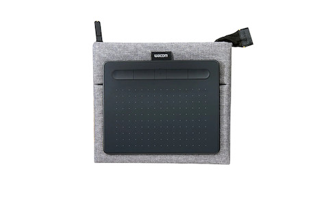 Wacom Soft Case Small - Hülle - Wacom - Intuos Small (CTL4100) - Grau - Baumwolle - Polyester - 1 St
