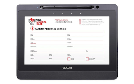 Wacom DTU1141B + Sign Pro PDF - 26,9 cm (10.6") - LCD - 1920 x 1080 Pixel - 235 x 132 mm - TFT - Sch