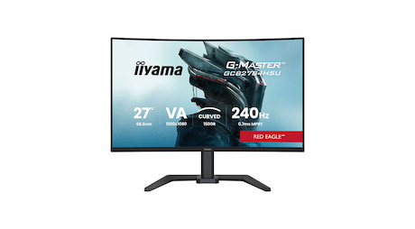iiyama Red Eagle G-MASTER GCB2784HSU-B1 27" Curved Gaming-Monitor mit höhenverstellbarem Standfuß