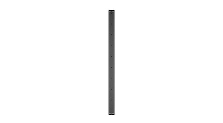 AUDAC VIRO-C1601 Zeilenlautsprecher, 16 x 1,3“, 160 W, 4 oder 16 Ohm schaltbar, ultra kompakt, schwa