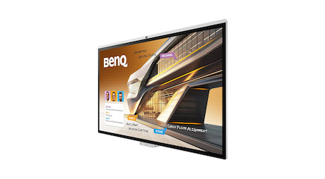 BenQ Board CP5505 4K 55" interaktives Display mit integrierter Kamera für moderne Meetings
