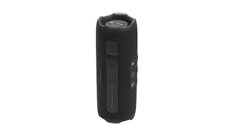 JBL Flip 7 Bluetooth-Lautsprecher mit AI Sound Boost und bis zu 16 Stunden Wiedergabezeit, schwarz