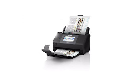 Epson WorkForce ES-590W DIN-A4-Scanner mit automatischer Duplexfunktion
