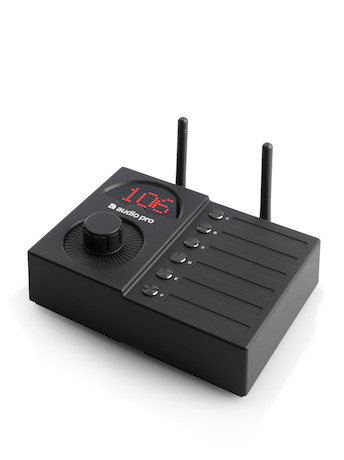 AudioPro Business VOL-1 - Lautstärkeregler für kabellose Lautsprecher, DECT, für 6 Lautstärke-Zonen,