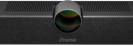 iiyama UC CAM120ULB-1 All-in-one Video/Audio-Konferenzbar - 12MP, 4k UHD, 30 fps, 5x Digital Zoom -