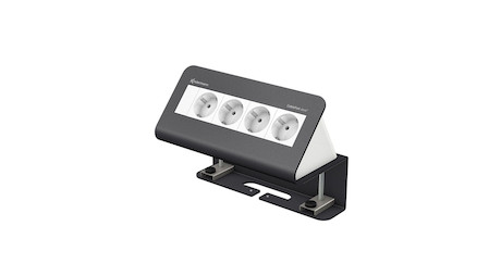 Kindermann CablePort desk² 4-fach 4 x Strom