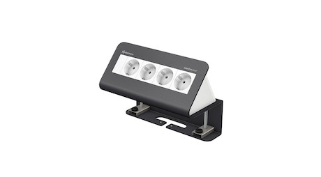 Kindermann CablePort desk² 4-fach 4 x Strom