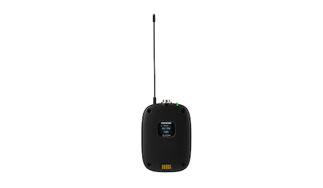 Shure SLXD15+ mobiles digitales Drahtlossystem mit SLXD5+ Drahtlosempfänger und SLXD1+ Taschensender