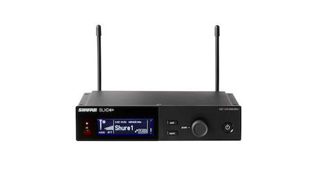 Shure SLXD24+/58 Digitales Drahtlossystem mit SM58® Handsender (dynamisch, Nierencharakteristik), Fr