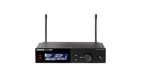 Shure SLXD24D+/58 2-Kanal-Drahtlossystem mit zwei SLXD2+/58 Handsendern, Frequenzband: S50