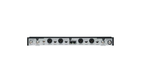 Shure SLXD4QDAN+ 4-Kanal-Empfänger mit Dante-Audio, Frequenzband: G65