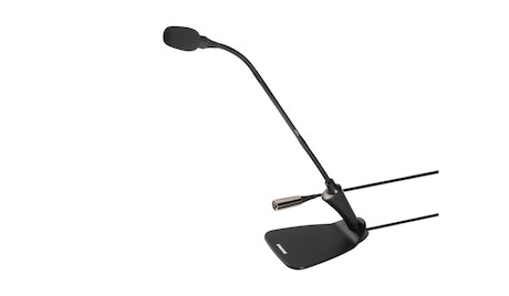 Shure CVG12D Centraverse™ 30,5 cm (12") Schwanenhalsmikrofon mit integriertem Tischfuß und Vorverstä