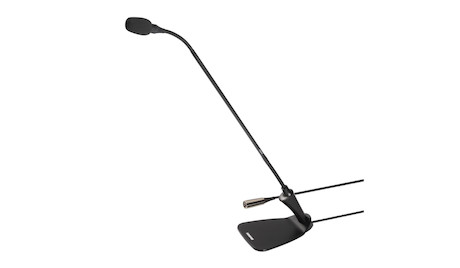 Shure CVG18D Centraverse™ 45,7 cm (18") Schwanenhalsmikrofon mit integriertem Tischfuß und Vorverstä