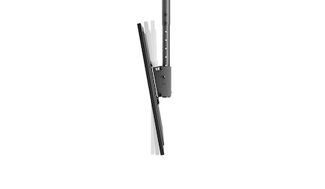 HI-ND Deckenhalterung mit Neigung für 32" bis 65" Displays, schwarz