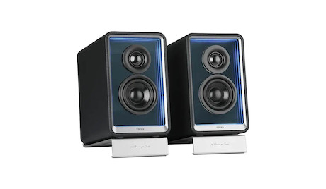 EDIFIER QR65 Desktop-Lautsprecher mit Bluetooth-Konnektivität, schwarz
