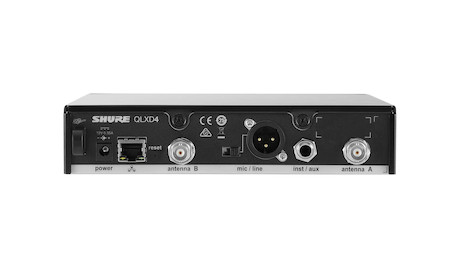 Shure QLXD4 Digitaler Funkempfänger, Frequenzband: Z18