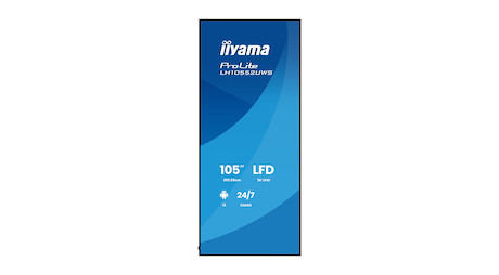 Iiyama 265,9cm(105") LH10552UWS-B1AG 21:9 HDMI+DP+USB-C IPS (Speditionsversand) - 265,9 cm - 105"