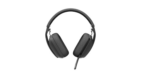 Logitech Zone Vibe Wireless Over-Ear-Kopfhörer mit Bluetooth und USB-Empfänger | UC- Version | Grafi