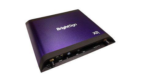 BrightSign XD236 Digital Player mit 4K60p Grafik-Performance und integrierter KI-NPU für vielseitige