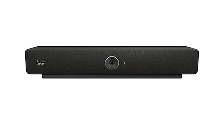 Cisco Room Bar mit Navigator das smarte Videokonferenzsystem für kleine Meetingräume | Carbon Black