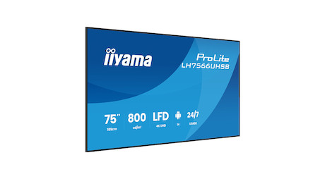 Iiyama 75" 3840x2160 UHD VA VESA Mount 800x800