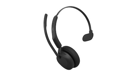 Jabra Evolve3 45 - schnurloses Mono USB-A Headset mit ANC | zertifiziert für Microsoft Teams | mit L