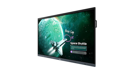 BenQ RE7505 Essential Serie 75" interaktives Display der Core-Plus-Klasse mit KI-Tools für Bildungse