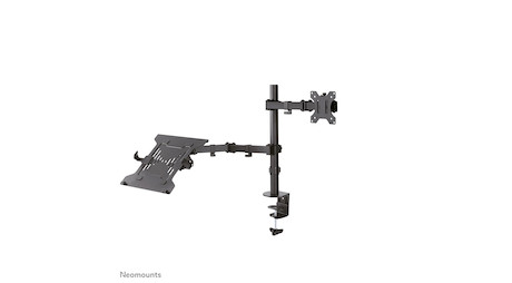Neomounts FPMA-D550NOTEBOOK Monitorarm mit Laptop-Halterung 10-32" - Klemme/Durchführung - 8 kg - 25