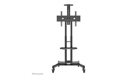 Neomounts NM-M1700BLACK TV-Trolley 32-75" - Schwarz - Fester Bodenständer - Stahl - 50 kg - 81,3 cm