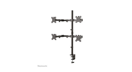 Neomounts FPMA-D550D4BLACK Monitorarm 13-32" - Klemme/Durchführung - 6 kg - 33 cm (13") - 81,3 cm (3