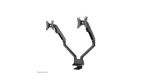 Neomounts FPMA-D750DBLACK2 Monitorarm 10-32" - Gasfeder - Topfix - 180°-Stopp - Klemme/Durchführung