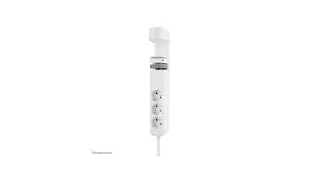Neomounts VOLT Desk Clamp socket with Quick-charge USB Ports clamp 0-50mm 3x type-F 230V