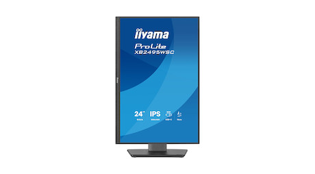 iiyama ProLite XB2495WSC-B1 24.1" WUXGA-IPS-Monitor mit USB-C (65 W)