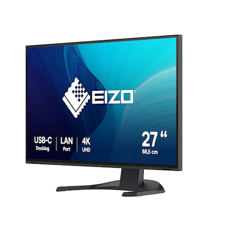 EIZO EV2740X FlexScan 27" IPS Monitor, 3840 x 2160 4K UHD, 60Hz, 5ms, Schwarz - Demoware